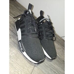 Adidas Originals Nmd R1 Men's Size 6.5 Sneakers(Black/Black/White)